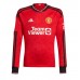 Manchester United Bruno Fernandes #8 Replica Home Shirt 2023-24 Long Sleeve